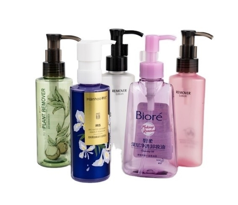 Bouteille de lotion en plastique PET personnalisée pour emballage cosmétique de 100 ml 130 ml 150 ml