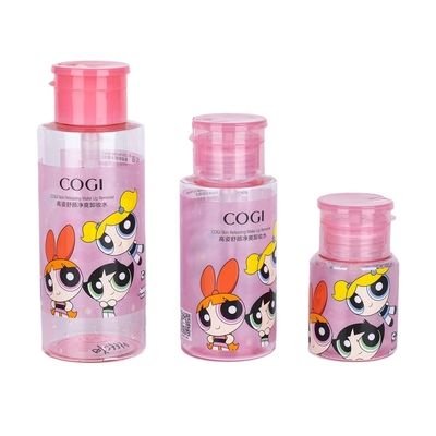 200 ml 500 ml de luxe PET emballage de soins de la peau vernis à ongles élimineur de pompe dispensateur bouteille