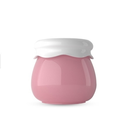 Emballage cosmétique acrylique en plastique de 10 ml pour une petite crème pour le visage