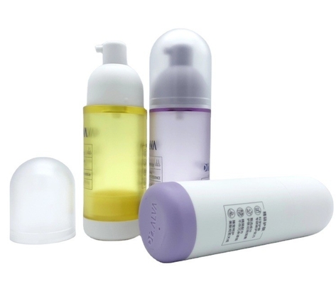 15 ml 30 ml 50 ml MEICHANG MC205 Bouteille sans air avec bouchon à vis et sérigraphie 10000pcs