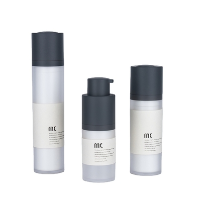 Bouteille de pompe à lotion acrylique personnalisable pour les soins de la peau 15ml 30ml 50ml