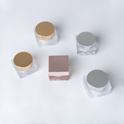 Nettoyeur du visage 5g 15g contenant acrylique Bouteilles de luxe pour cosmétiques Bouteille de crème pour les yeux