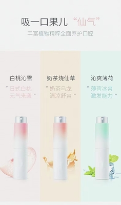 Conception personnalisée économique Bouteille de pulvérisation en aluminium de 8 ml pour les parfums et le rafraîchissement buccal
