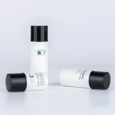 Bouteille de pompe à lotion sans air PP/PCR de 15 ml 30 ml 50 ml pour l'impression à écran et le dosage uniforme