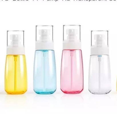 SPRAYER PUMPE Type de scellement 30 ml 60 ml 80 ml 100 ml Flasque de pulvérisation cosmétique PET pour le parfum de brouillard de protection solaire