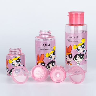 200 ml 500 ml de luxe PET emballage de soins de la peau vernis à ongles élimineur de pompe dispensateur bouteille