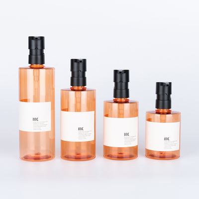 200 ml 250 ml 300 ml 400 ml PET PP Bouteille de shampooing avec pulvérisateur à pompe et sérigraphie