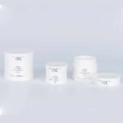 Bouchon en plastique 15 ml 30 ml 50 ml Contenants cosmétiques pour produits de beauté Bouteilles de crème