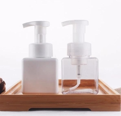 450 ml d'impression à écran en PET carré Bouteille vide pour emballage cosmétique