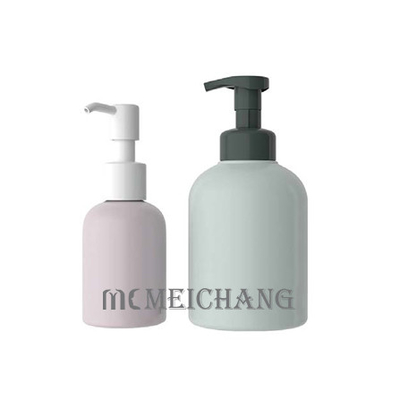 Bouteille en plastique PE de couleur personnalisée avec surface imprimée sur écran et collier