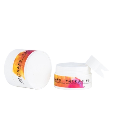 Confectionnable 30g 50g en plastique pp rond Jar sans air pour le visage Crème pour les yeux Crème cosmétique Emballage