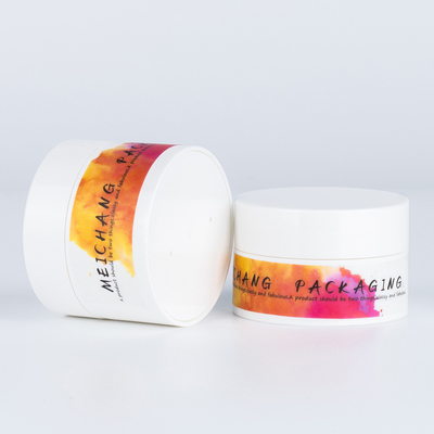 Confectionnable 30g 50g en plastique pp rond Jar sans air pour le visage Crème pour les yeux Crème cosmétique Emballage