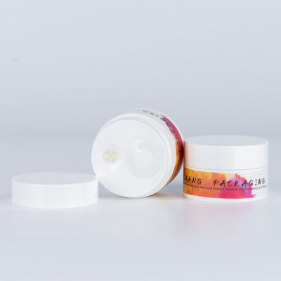 Confectionnable 30g 50g en plastique pp rond Jar sans air pour le visage Crème pour les yeux Crème cosmétique Emballage