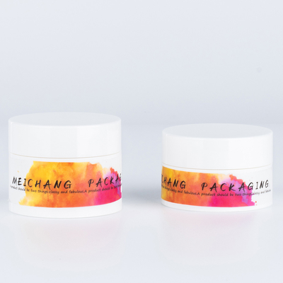 Confectionnable 30g 50g en plastique pp rond Jar sans air pour le visage Crème pour les yeux Crème cosmétique Emballage
