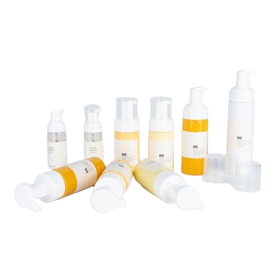 Bouteilles en mousse en plastique PETG de 60 ml 100 ml 150 ml 200 ml 240 ml 500 ml pour le soin de la peau