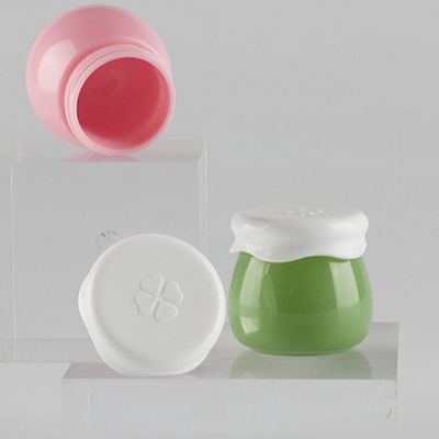 Emballage cosmétique acrylique en plastique de 10 ml pour une petite crème pour le visage