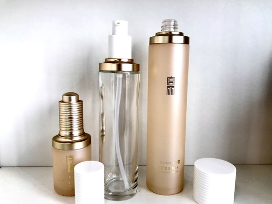 Bouteille à goutte à goutte en verre de 30 ml, résistante aux enfants, pour la crème pour les yeux, bouteille d' essence de luxe