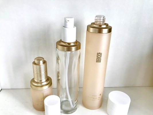 Bouteille à goutte à goutte en verre de 30 ml, résistante aux enfants, pour la crème pour les yeux, bouteille d' essence de luxe