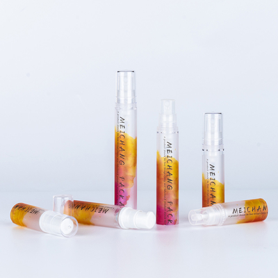 AS Matériau de base 5ml 10ml 12ml 15ml Serum transparent, pompe à lotion sans air avec bouchon