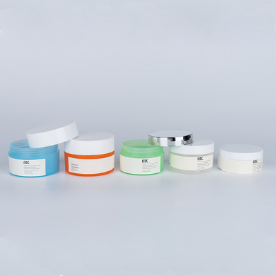 75g 100g 150g Forme ronde MEI CHANG PP Bouteilles cosmétiques avec couleur personnalisable