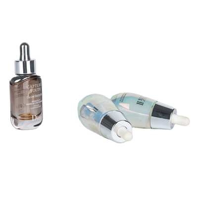 Bouteille de gouttelette en verre ronde compétitive pour sérum et essence 30 ml 50 ml n'importe quelle couleur est acceptable