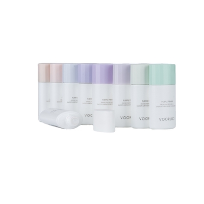 Logo du client acceptable Emballage de crème solaire vide en plastique doux HDPE de 30 ml 50 ml