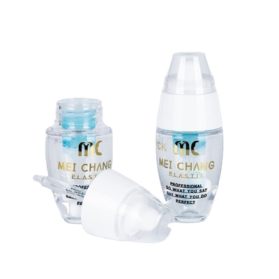 Taux de décharge 0,25 ml Bouteille goutteuse de mélange de gouache pour le tonifiant sérique essentiel PETG