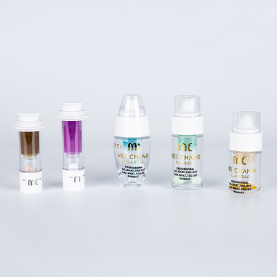 Taux de décharge 0,25 ml Bouteille goutteuse de mélange de gouache pour le tonifiant sérique essentiel PETG