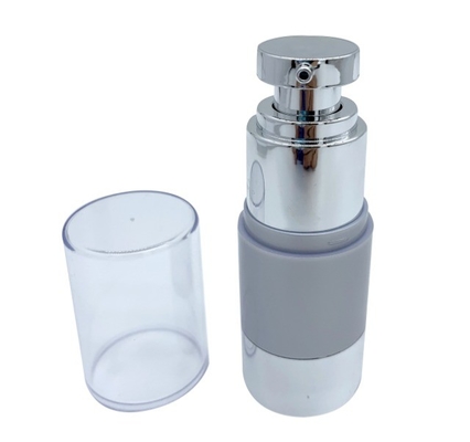 Bouteille de lotion à pompe sans air de 20 ml, 30 ml et 50 ml pour le secteur industriel et de décharge de 0,25 ml