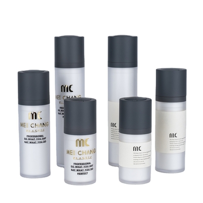 15ml 30ml 50ml soin de la peau Twist Acrylique Pompes sans air Bouteille de design de luxe personnalisable