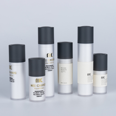 Bouteille de pompe à lotion acrylique personnalisable pour les soins de la peau 15ml 30ml 50ml