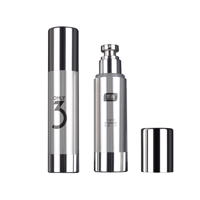 Bouteille de pompe cosmétique sans air 80 ml 100 ml Capacité pour les bouteilles de sérum écologique