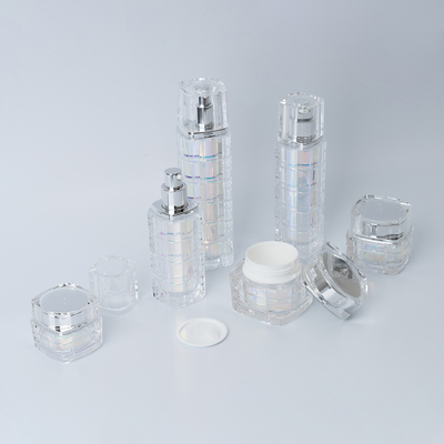 30g 50g 15g 50ml 30ml 100ml 120ml Caps acryliques Ensemble de soins de la peau Crème bocaux en plastique 10000pcs