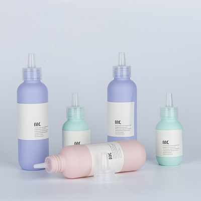 Bouteille à goutte à goutte de 60 ml 80 ml 100 ml 120 ml 150 ml HDPE pour les soins capillaires et les lotions corporelles