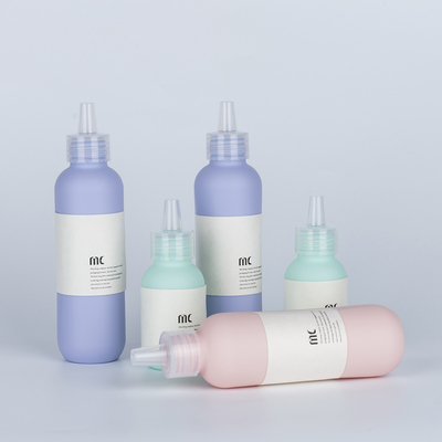 Bouteille à goutte à goutte de 60 ml 80 ml 100 ml 120 ml 150 ml HDPE pour les soins capillaires et les lotions corporelles