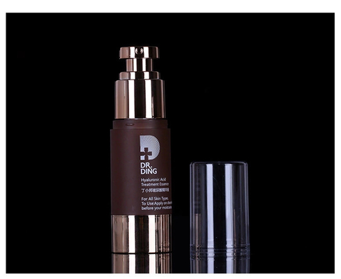 Conception personnalisée économique Bouteille sans air de 30 ml pour la crème pour les yeux et le matériau plastique