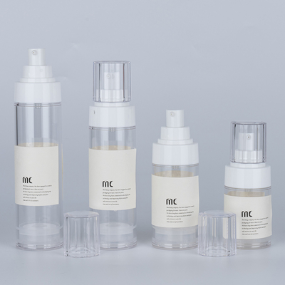 0.25ml Décharge de pompe sans air Bouteille de lotion 30ml 50ml 60ml 80ml 100ml plastique PP