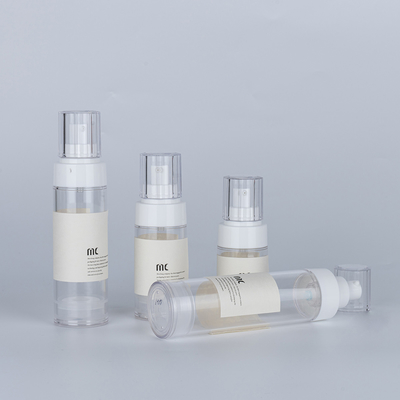0.25ml Décharge de pompe sans air Bouteille de lotion 30ml 50ml 60ml 80ml 100ml plastique PP
