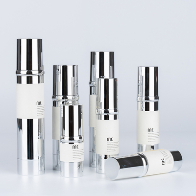 Bouteille de pompe sans air durable de 15 ml, 20 ml et 30 ml pour divers produits cosmétiques et crèmes pour le visage