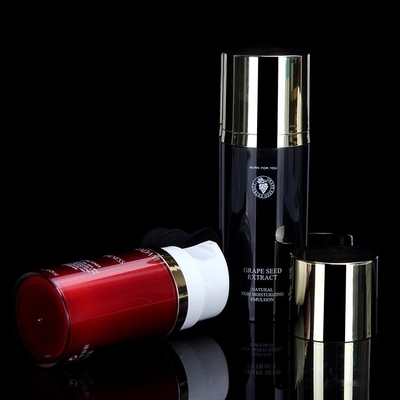 Bouteille de pompe sans air pour soins personnels Emballage écologique 0,5 ml avec pulvérisateur de pompe