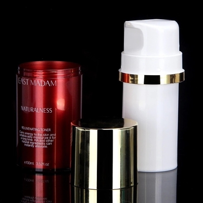 Matériau de collier en PP pompe de soins personnels bouteille à capuche de pulvérisation pour l'écran d'impression de soins de la peau