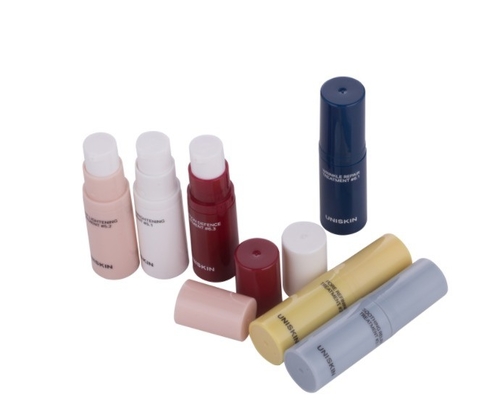 Crème pour les yeux emballage cosmétique bouteille sans air en plastique pour soins personnels sérigraphie 5 ml