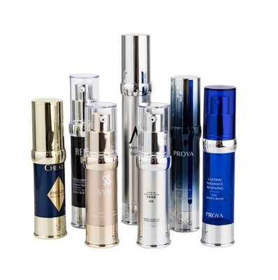 0.25ml décharge de pompe sans air bouteille pour 15ml 20ml 30ml sérum et lotion de luxe