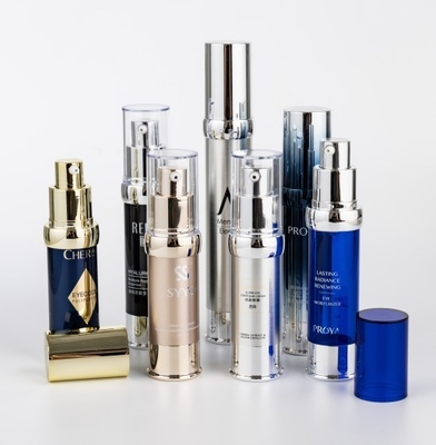 0.25ml décharge de pompe sans air bouteille pour 15ml 20ml 30ml sérum et lotion de luxe